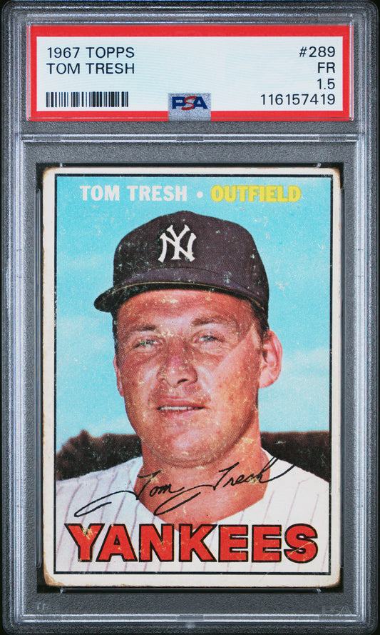 1967 Topps #289 Tom Tresh PSA 1.5