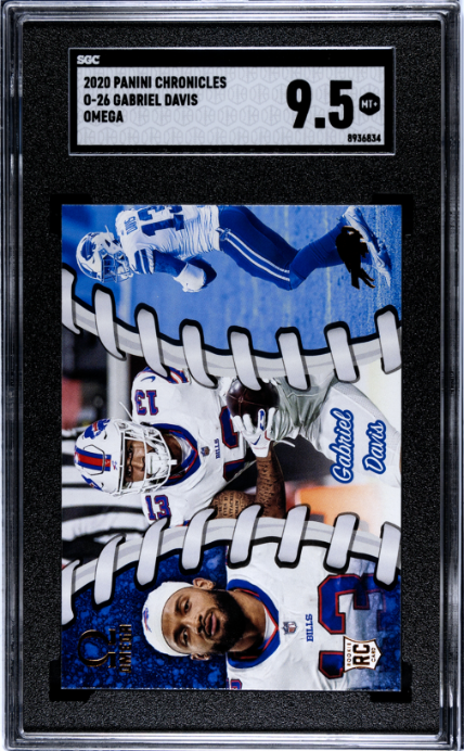2020 Panini Chronicles #O-26 Gabriel Davis Omega RC SGC 9.5