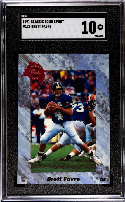 1991 Classic Four Sport #129 Brett Favre SGC 10