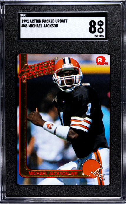 1991 Action Packed Update #46 Michael Jackson SGC 8