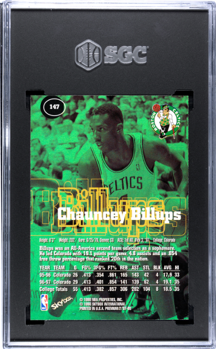 1997-98 Skybox Premium #147 Chauncey Billups SGC 9