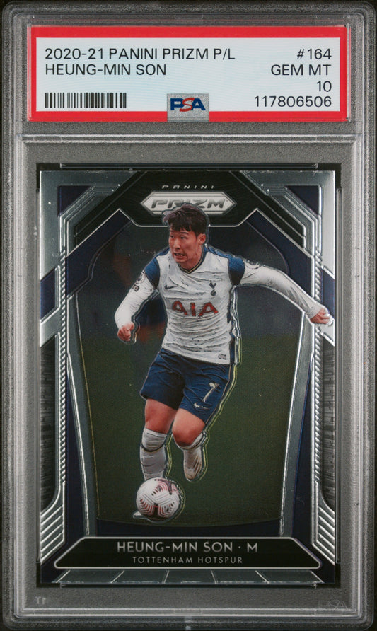 2020 Panini Prizm Premier League #164 Heung-Min Son PSA 10