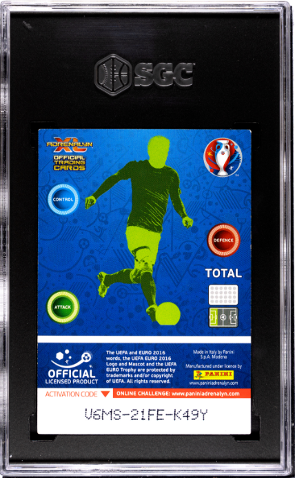 2016 Panini Adrenalyn XL UEFA Euro #380 Zlatan Ibrahimovic SGC 8.5