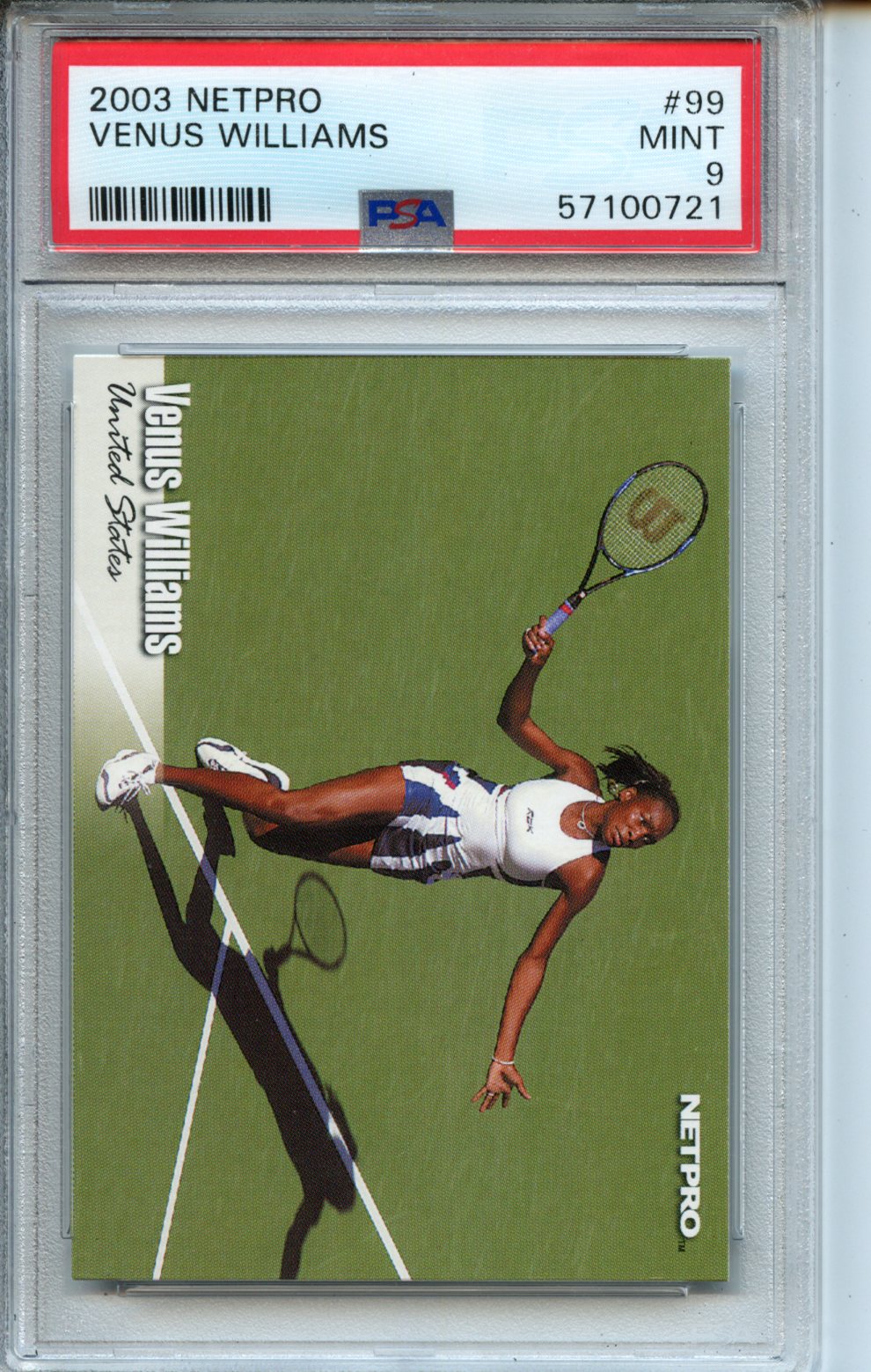2003 Netpro #99 Venus Williams PSA 9